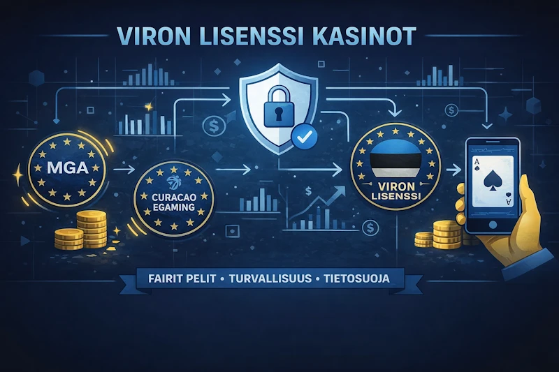 Virolaiset nettikasinot: EMTA-lisenssi kasinot
