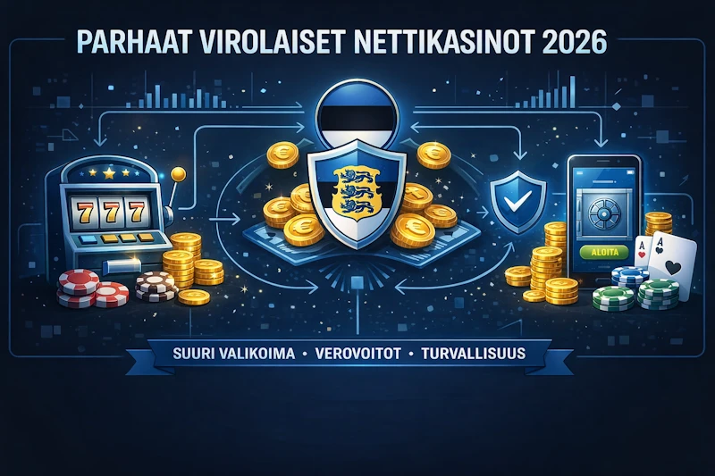 Parhaat virolaiset nettikasinot 2026 – Top 10 lista